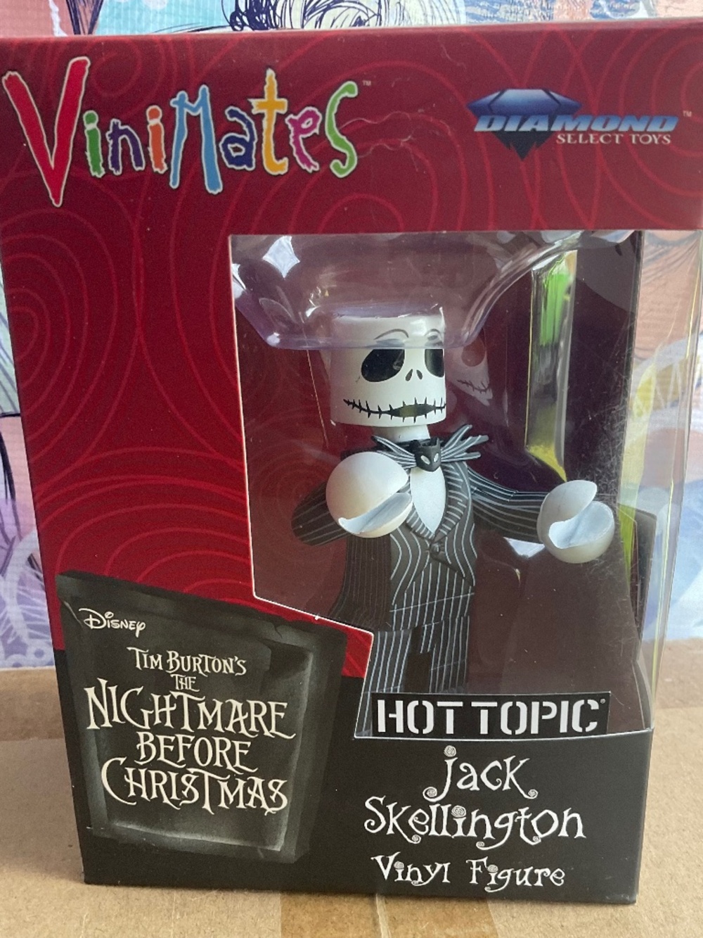 Disney vinimates nightmare before Christmas Jack figure